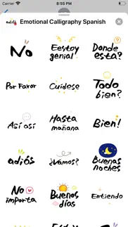 How to cancel & delete emotional calligraphy spanish 2