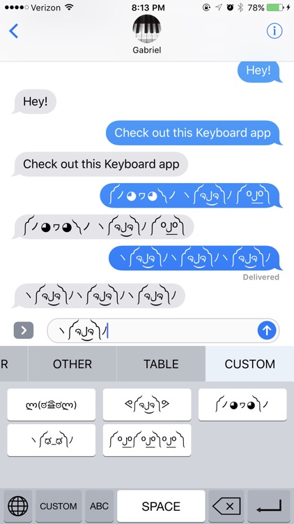 Dongers Keyboard - Your Personal ASCII Emoji screenshot-3