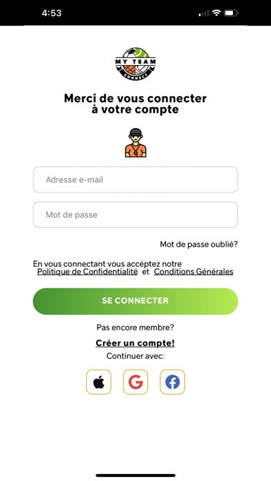 My Team Connect Screenshot