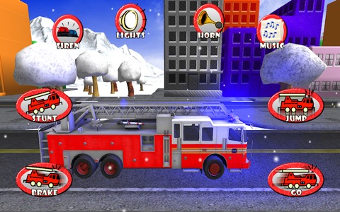 Fire Truck Race & Rescue!のおすすめ画像1