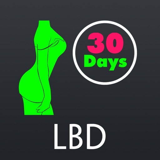 30 Day Little Black Dress Fitness Challenges icon