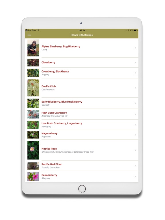 Screenshot #5 pour Alutiiq Plants