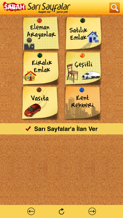 Screenshot #1 pour Sarı Sayfalar