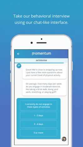 Game screenshot Momentum Health Mobile apk