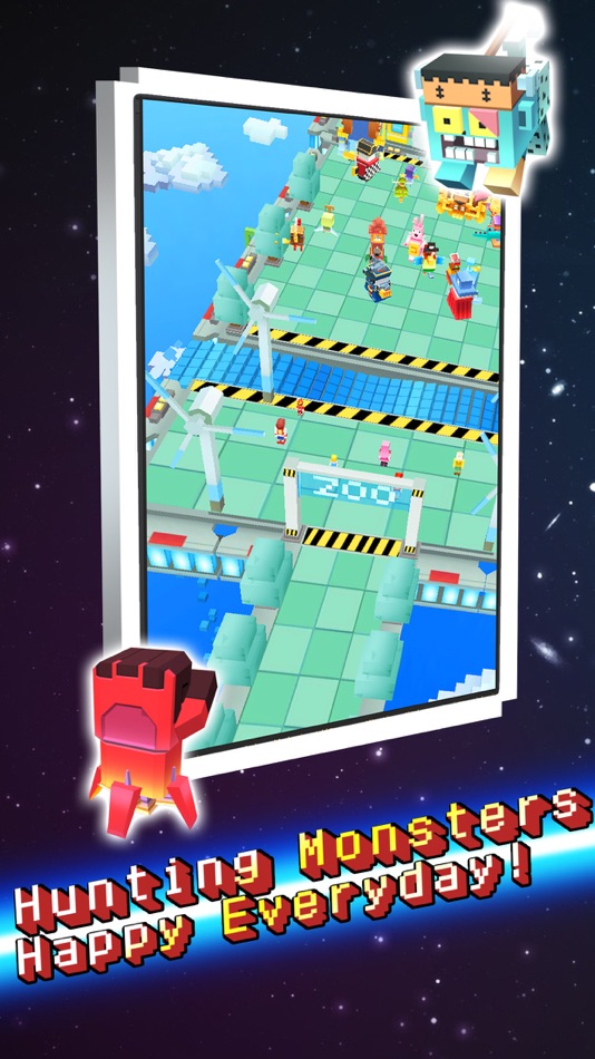 #4. Hunting Skies - Pixel World (iOS) 来自: LQ-Game