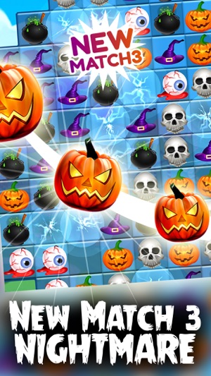 Jogo Halloween Match 3 no Jogos 360