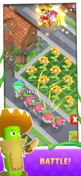 Game screenshot Merge Plants 3D-Garden Defense apk