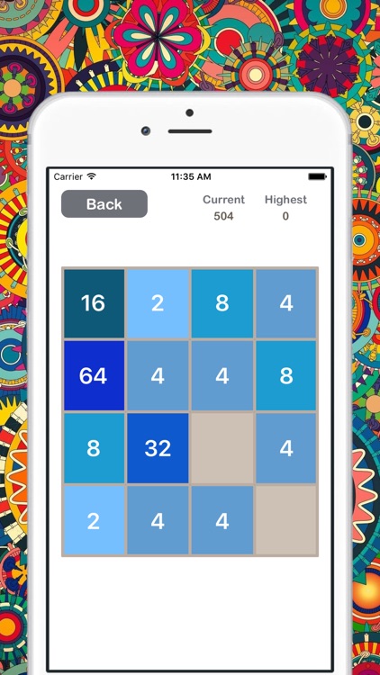 Colored 2048 - bring a lot of colors to your game!