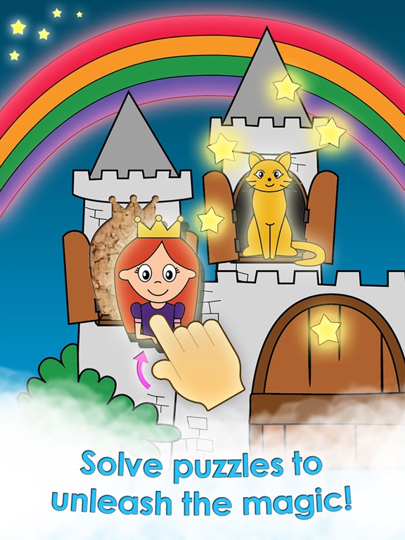 Screenshot #1 for Princess Games for Girls Games Unicorn Kids Puzzle