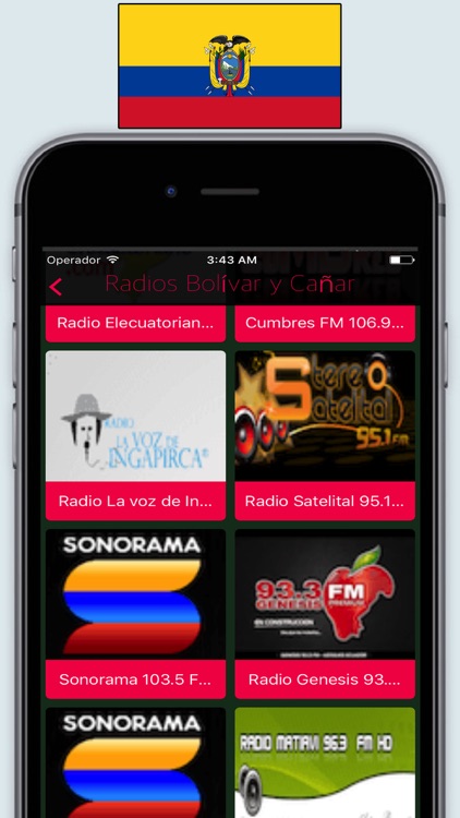 Radios Ecuador FM AM / Radio Stations Online Live screenshot-3
