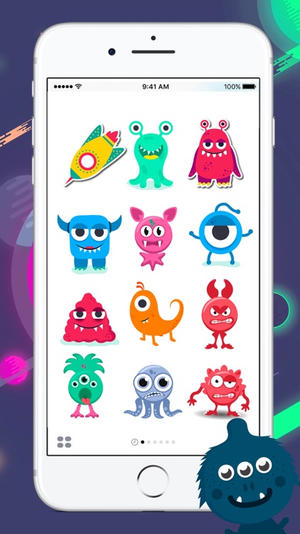 Monster Hero Fever / Stickers for iMessage