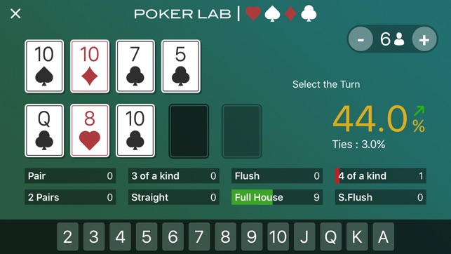 PokerLab Pro - Probabilités et statistiques dans l'App Store