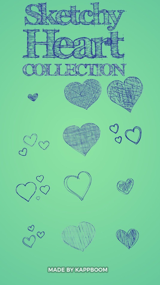 Heart Doodle Stickers - 1.0 - (iOS)