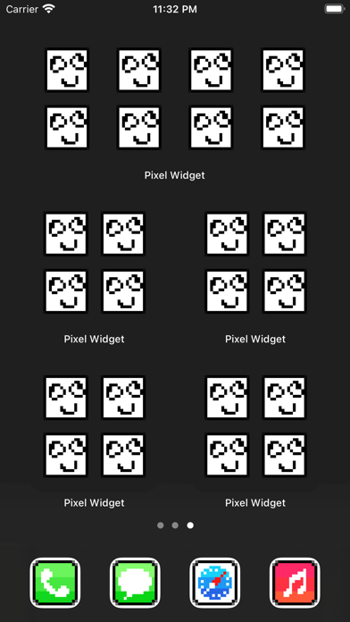 Pixel Widget Screenshot