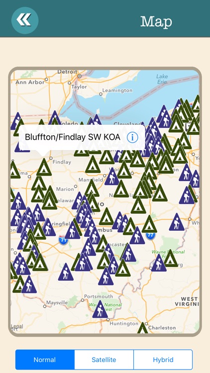 Ohio State Campgrounds & Hiking Trails
