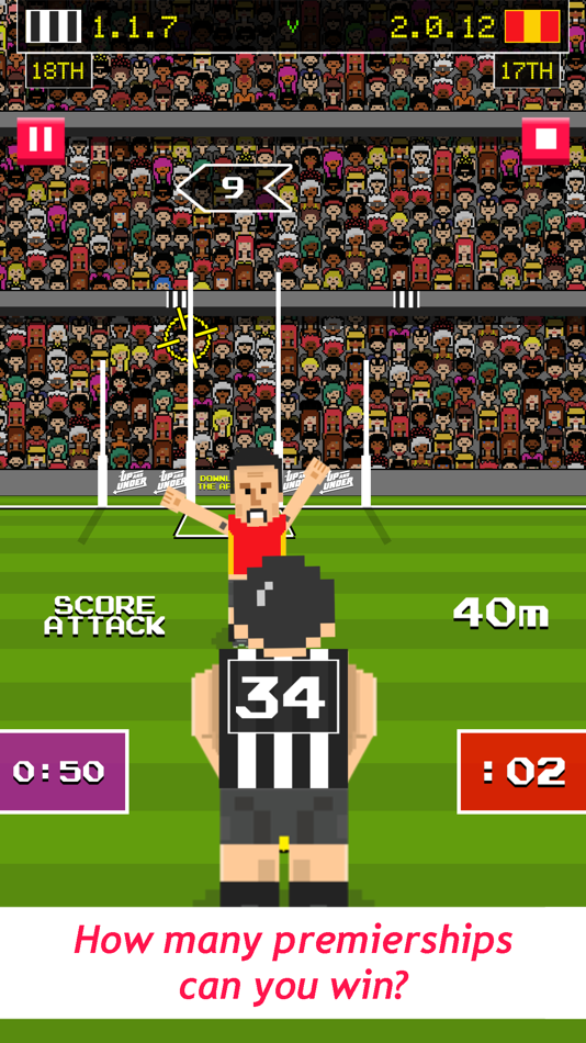 #3. Aussie Rules Hero (iOS) 由: NORMAN ROZENTAL