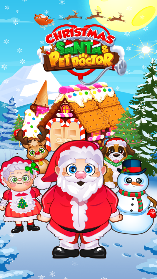 Christmas Santa Pet Doctor Vet - 1.3 - (iOS)
