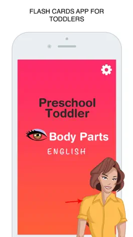 Game screenshot Body Parts Flashcard for babies and preschool mod apk