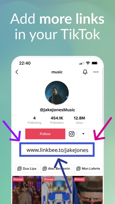 Linkbee: Link in Bio Creator Screenshot
