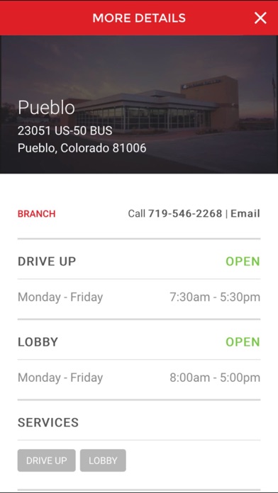 Colorado Bank & Trust Company Screenshot