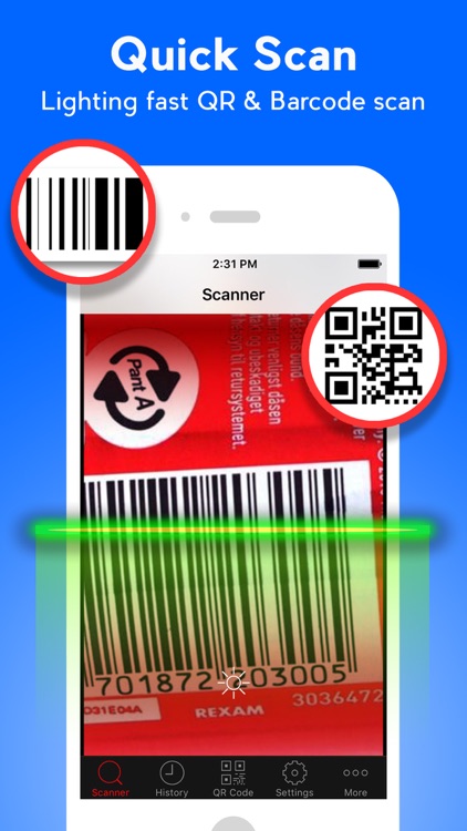 QR Code Scanner  - QR Reader & Barcode Scanner