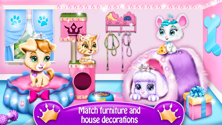 Pet House Game Princess Castle