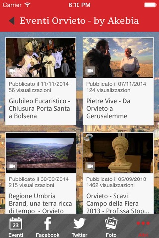 Eventi Orvieto screenshot 4