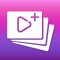 Icon Slidee+ Slideshow Video Maker & Editor with Music