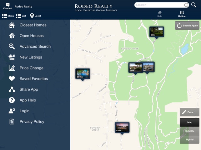 Rodeo Realty for iPad(圖1)-速報App