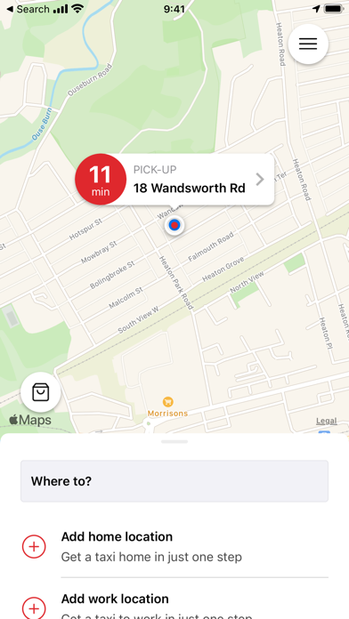 Nearby Eastcoast Taxis Screenshot