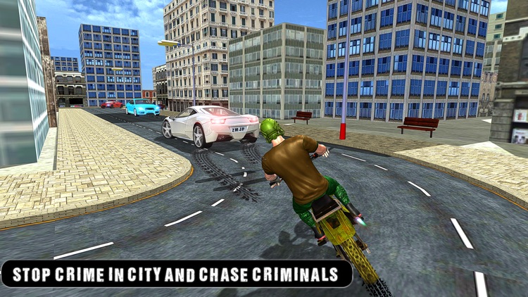 Police Bike Rider Crazy Chase