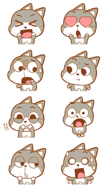 Cat Kitty Stickers