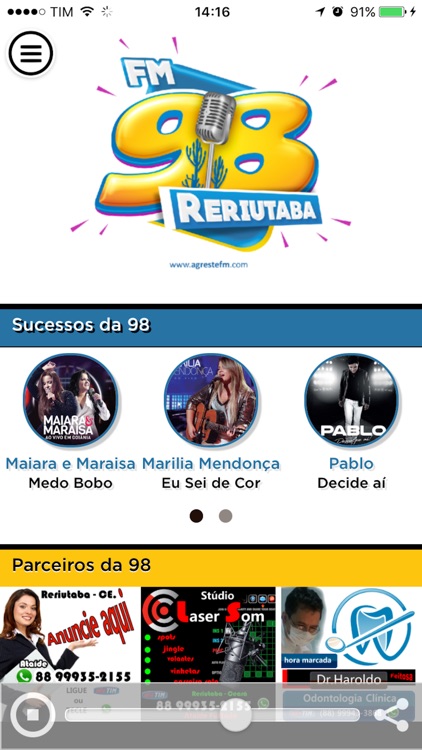 98 FM DE RERIUTABA
