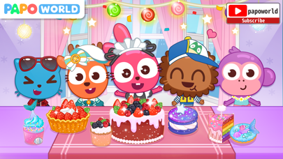 Papo Town Dessert Shop Screenshot
