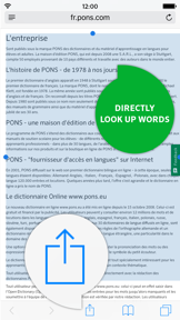 Dictionary German - French screenshot