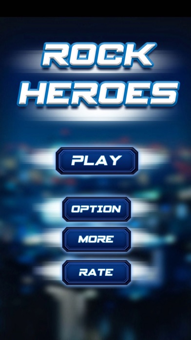Rock Heroes: A new rhythm game Screenshot