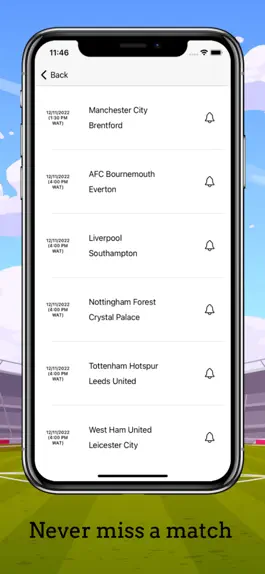 Game screenshot Football Notify - Live Games hack