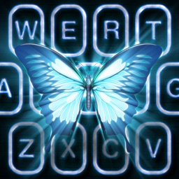 Néon Clavier Papillon
