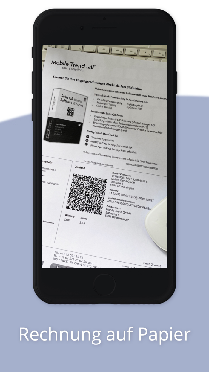 Swiss QR Scanner Tool