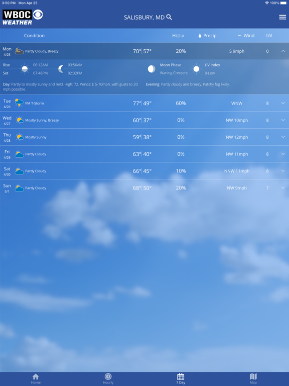 Screenshot #6 pour WBOC Weather