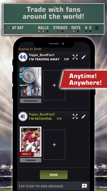 Topps® BUNT® MLB Card Trader