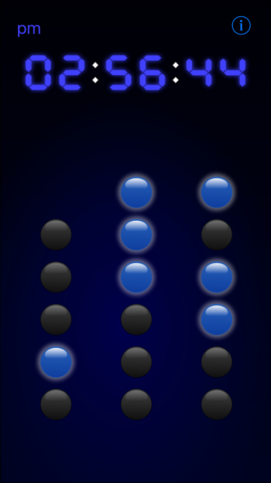 #5. True Binary Clock Free (iOS) بواسطة: AFKSoft