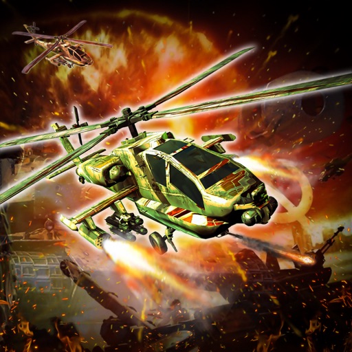 Gunship Helicopter Shooting 3D icon