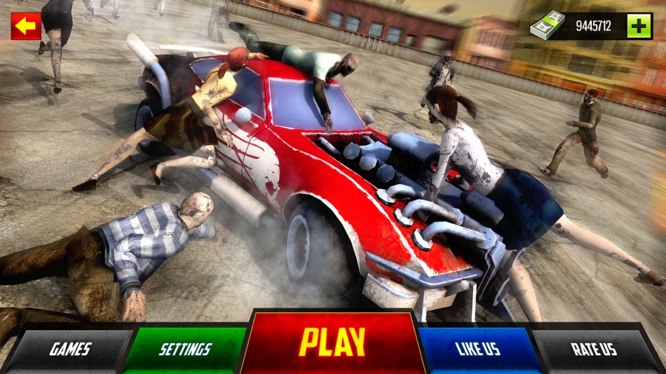 Zombie Smash Car Derby - Zombies Tsunami Killer 3D - 1.0 - (iOS)