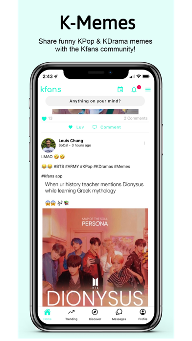 Kfans - KPop & KDrama Fandom Screenshot
