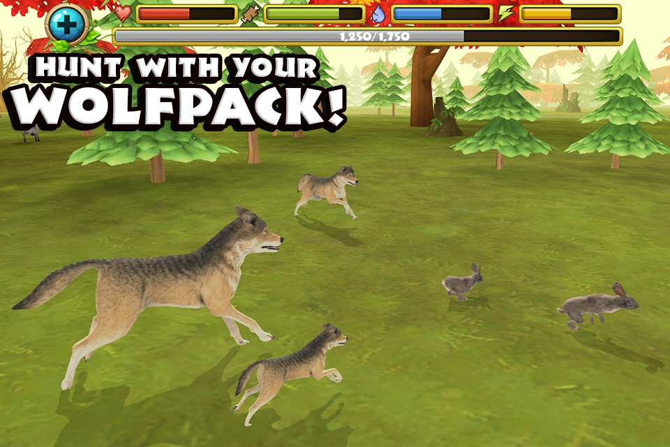 Wildlife Simulator: Wolf screenshot 3