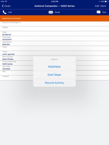 Salesnet CRM screenshot 3