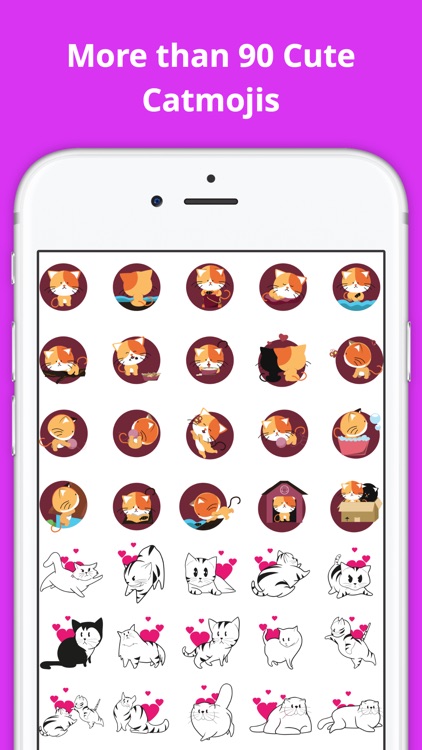 Catmoji 2017 - Cat Emojis & Stickers Keyboard