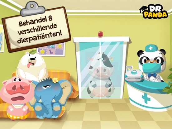 Dr. Panda Dierenziekenhuis iPad app afbeelding 1