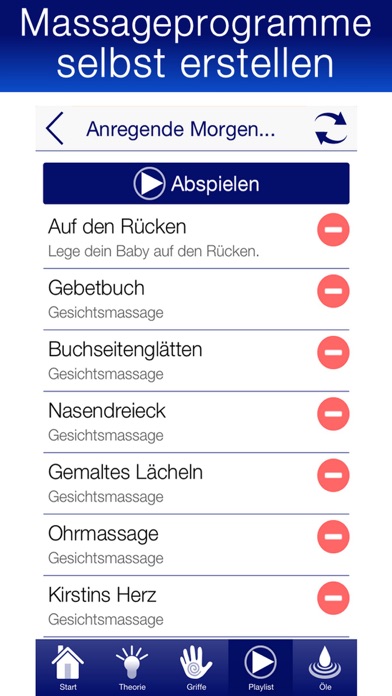 Babymassage mit Audioguide Screenshot